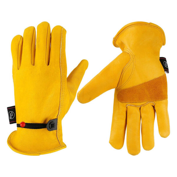 Cowhide work gloves1