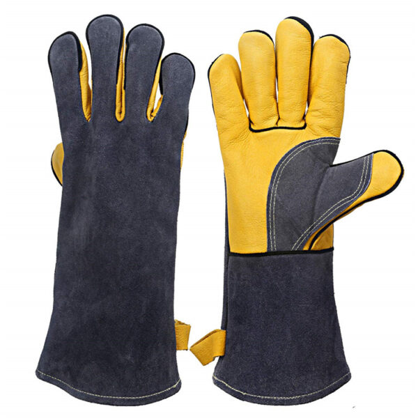 New Style High Quality BBQ Gloves Industrial Heavy Duty Work Gloves