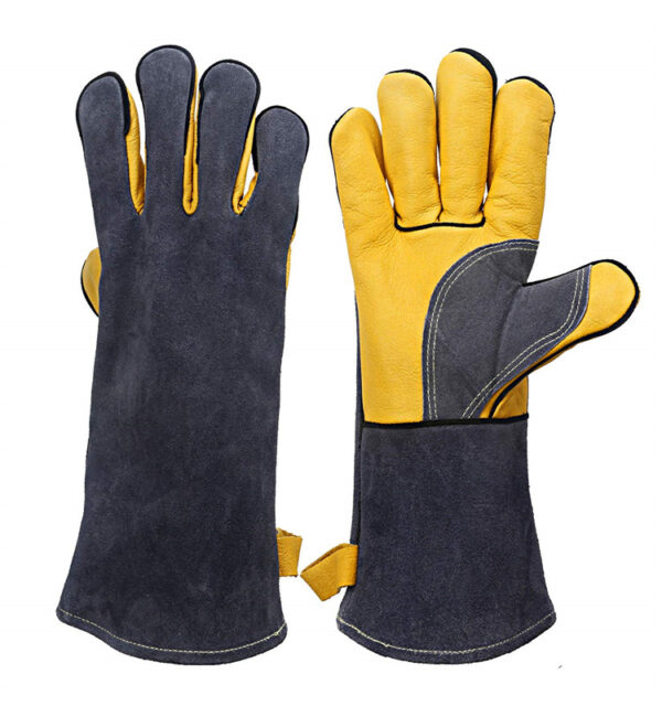 New Style High Quality BBQ Gloves Industrial Heavy Duty Work Gloves
