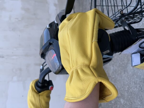Cowhide Ordinary Safety Gloves Outdoor Motorcycle Gloves for Daily Use