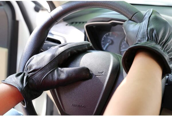 High Quality Comfortable Wear-resistant Soft Leather Outdoor Motorcycle Riding Gloves