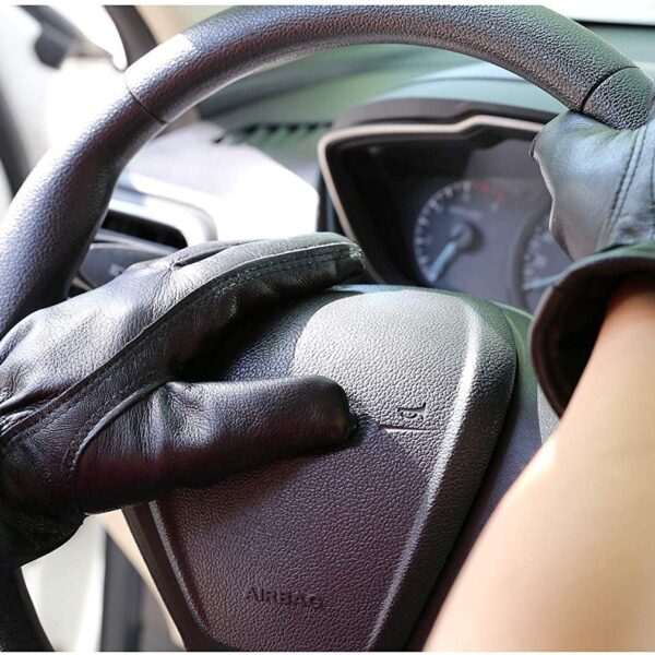 High Quality Comfortable Wear-resistant Soft Leather Outdoor Motorcycle Riding Gloves