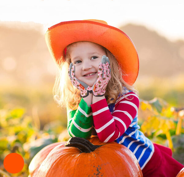 Vgo Kids Gardening Gloves,Children Yard Work Gloves,Soft Safety Outdoor Playing Gloves