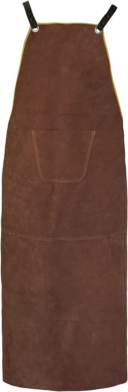 Durable & Multiduty Long Cowhide Apron