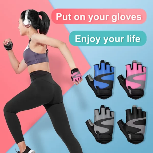 Ozero | Sports Workout Training Weight Liting Gym Hand Gloves Fitnesss Handschuhe with Wrist Wrap Support Women Men .