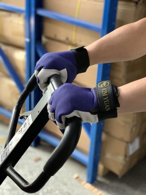 High-quality Microfiber Palm Leather Wear-resistant Breathable Multipurpose Work Gloves